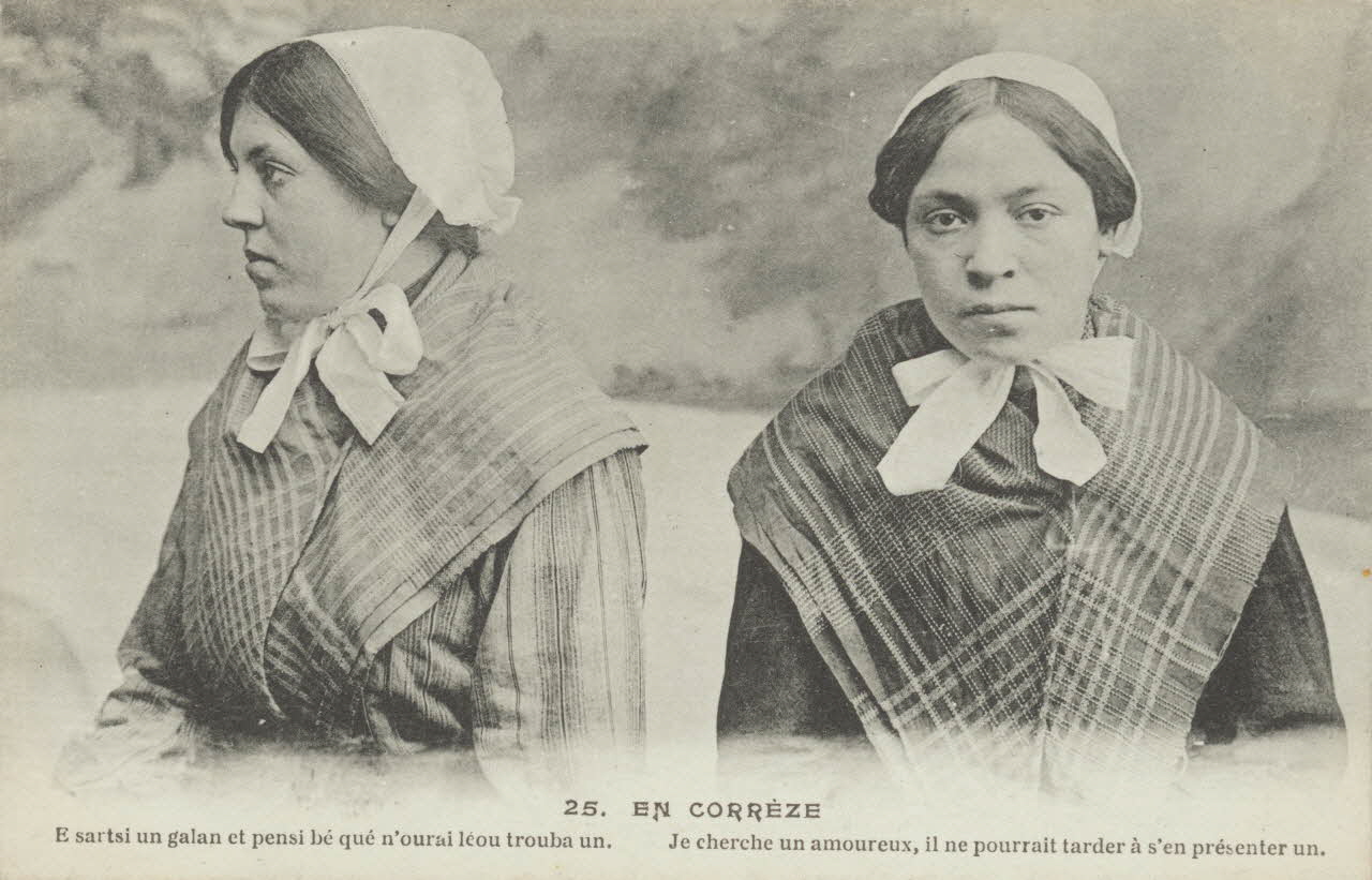 carte postale EN CORREZE 1903-1950 011916 Photo