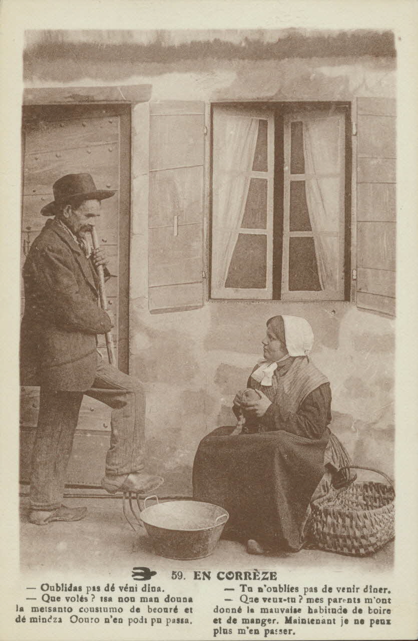 carte postale EN CORREZE 1903-1950 011923 Photo