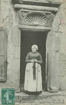 carte postale VIEILLE PORTE, RUE SENECHAL 1906 011924 Photo