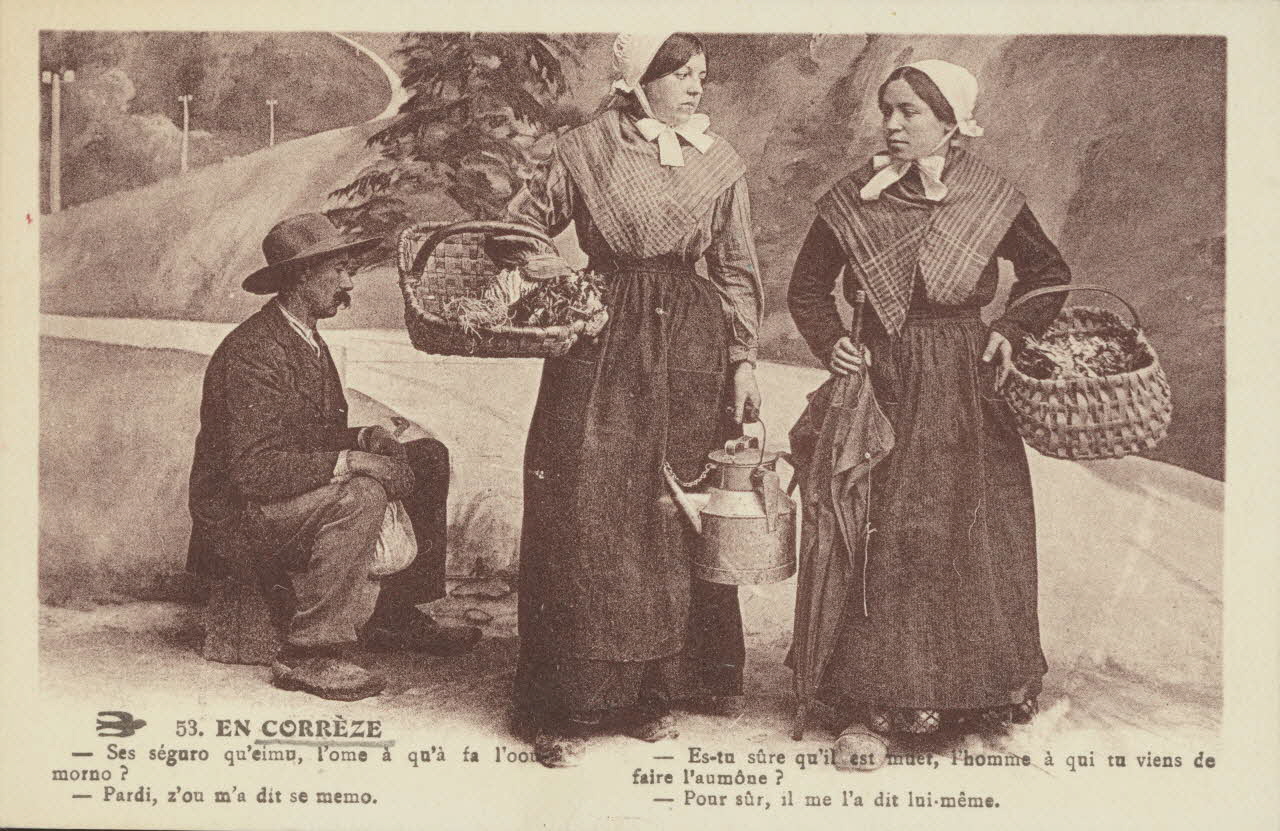 carte postale EN CORREZE 1903-1950 011927 Photo