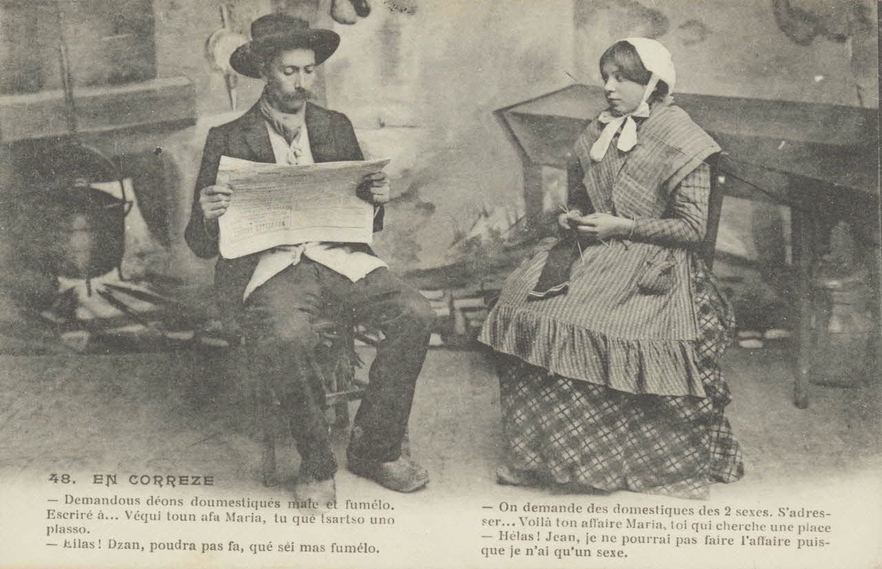 carte postale EN CORREZE 1903-1950 011929 Photo