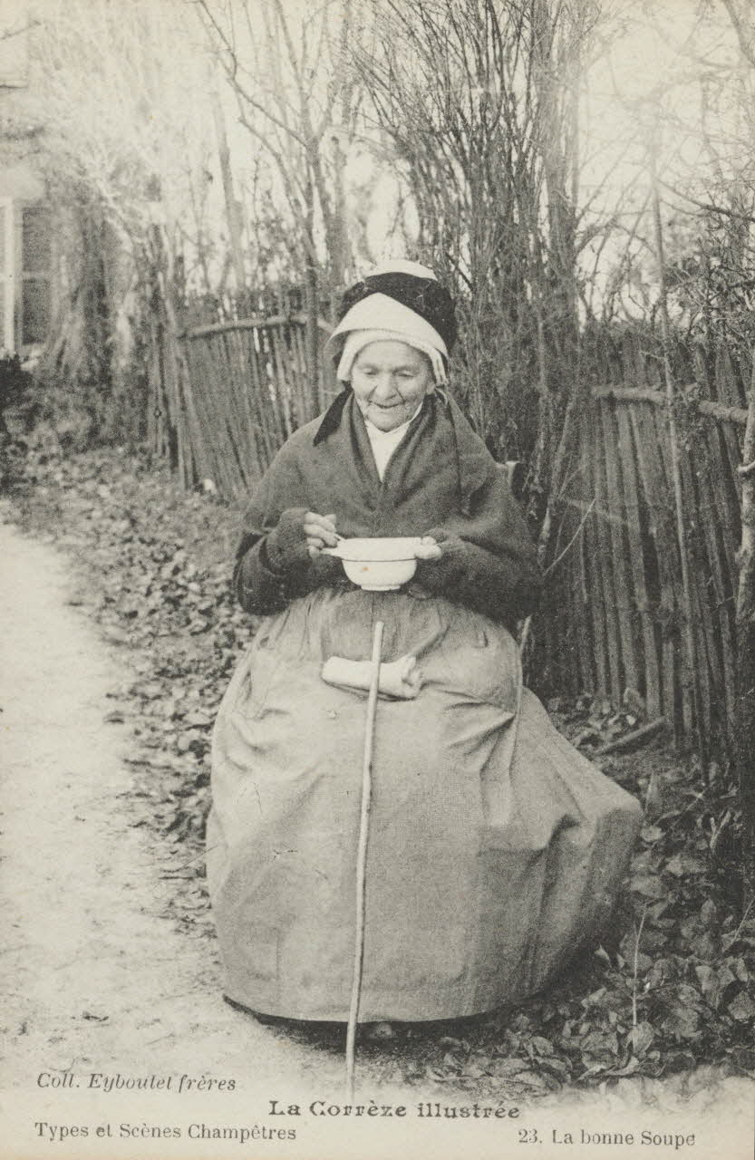 carte postale LA BONNE SOUPE 1903-1950 011932 Photo