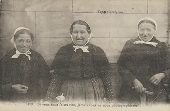 carte postale TYPES CORREZIENS 1903-1950 011937 Photo