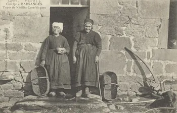 carte postale TYPES DE VIEILLES CORREZIENNES 1916 011951 Photo