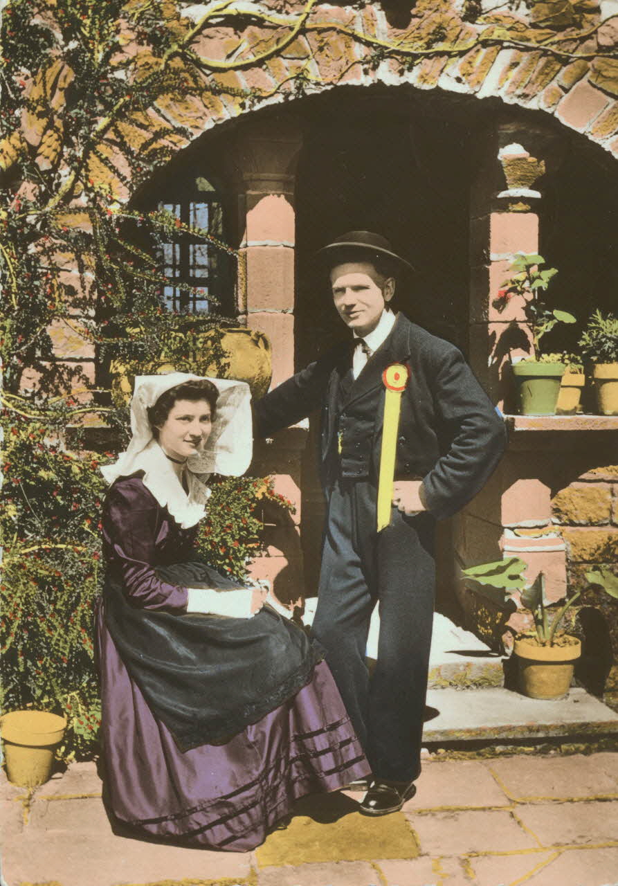 carte postale "BOURREE LIMOUSINE" 1960 011953 Photo