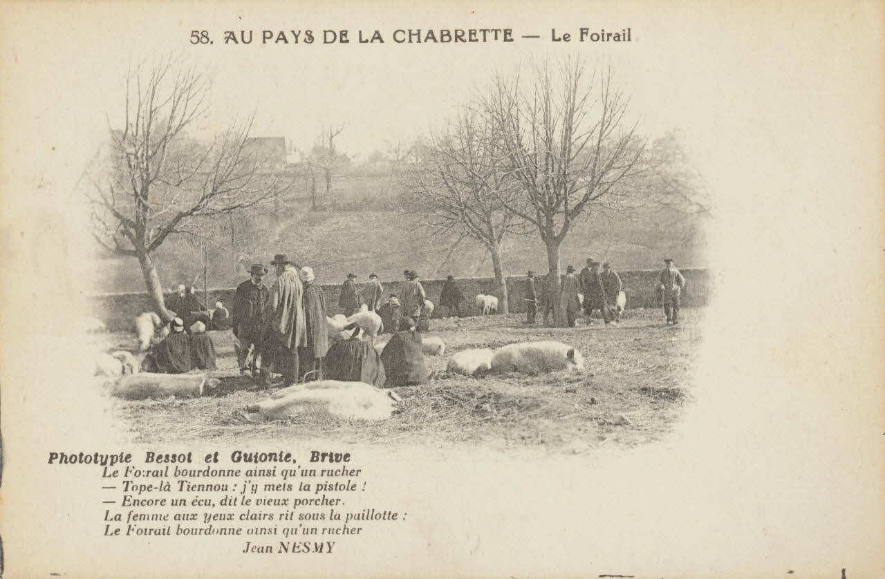 carte postale LE FOIRAIL 1903-1920 011958 Photo