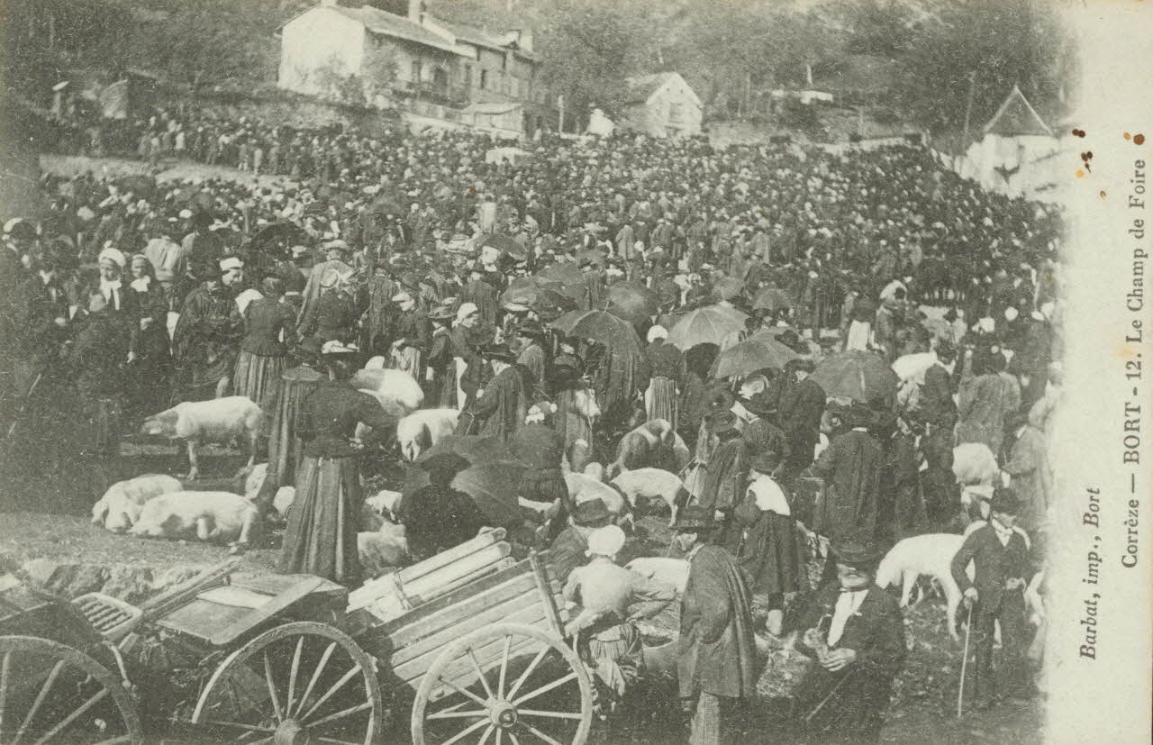 carte postale LE CHAMP DE FOIRE 1903-1920 011962 Photo