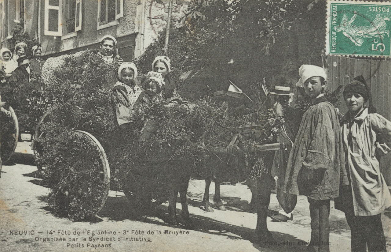 carte postale FETE DE L'EGLANTINE 1903-1920 011973 Photo