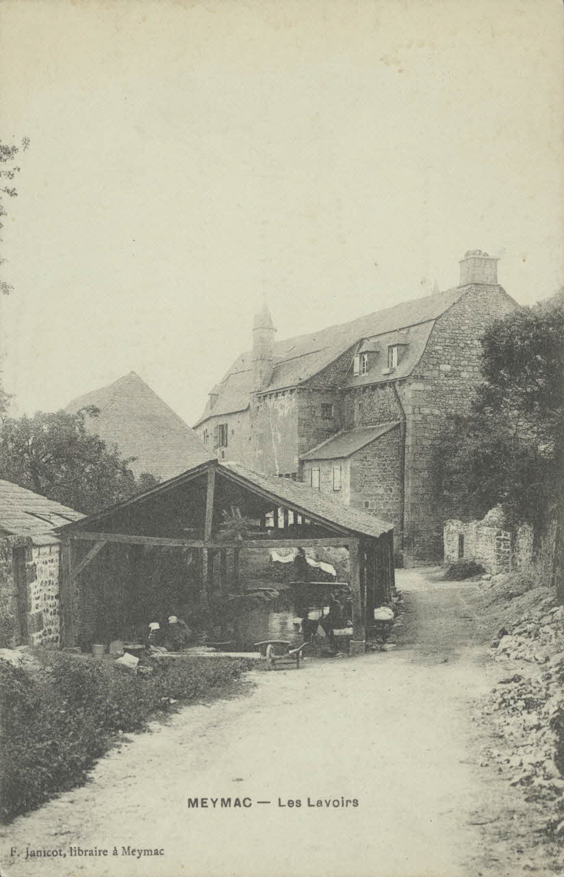 carte postale LES LAVOIRS 1903-1950 011995 Photo