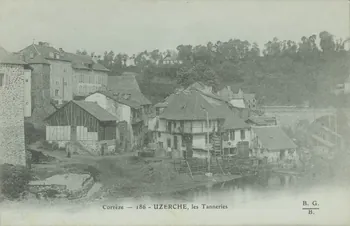 carte postale LES TANNERIES 1903-1920 012005 Photo