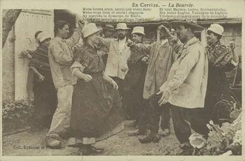 carte postale LA BOURREE 1934 012007 Photo