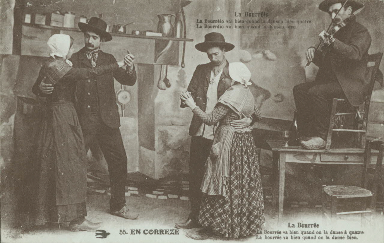 carte postale LA BOURREE 1931 012008 Photo