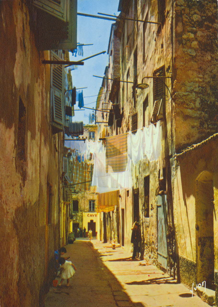 carte postale VIEILLE RUE 1950 012208 Photo