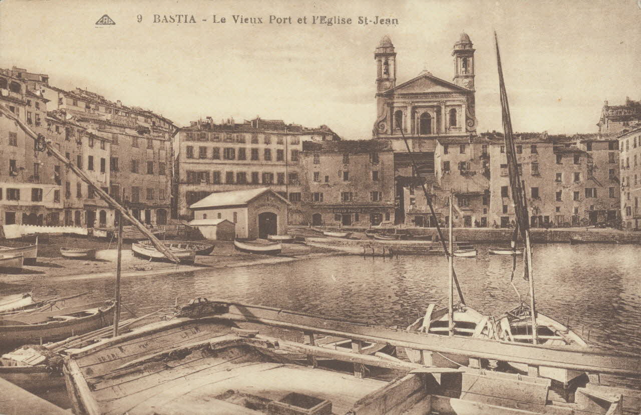 carte postale VIEUX PORT ET EGLISE SAINT-JEAN 1903-1920 012215 Photo
