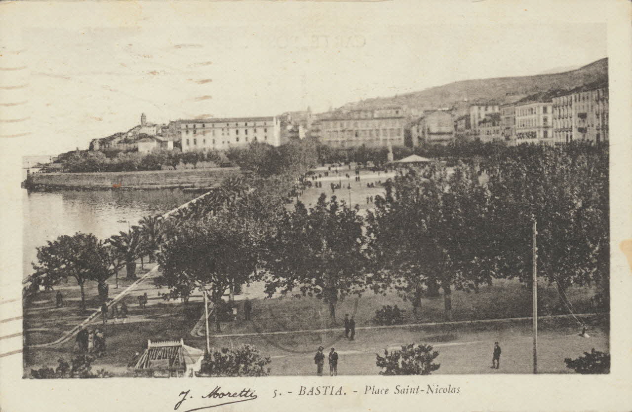 carte postale PLACE SAINT-NICOLAS 1934 012218 Photo