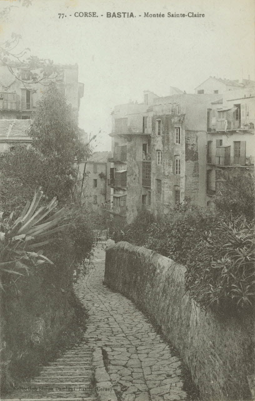 carte postale MONTEE SAINTE-CLAIRE 1903-1920 012229 Photo