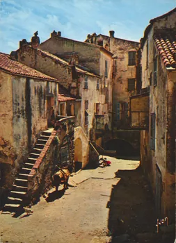 carte postale VIEILLES MAISONS, BASSE VILLE 1950 012240 Photo