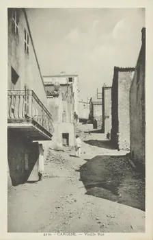 carte postale VIEILLE RUE 1903-1920 012244 Photo