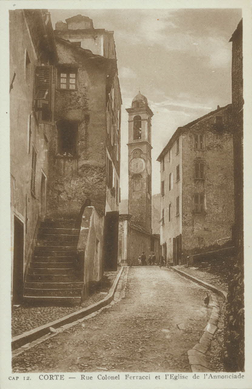 carte postale RUE DU COLONEL FERRACCI 1903-1920 012249 Photo