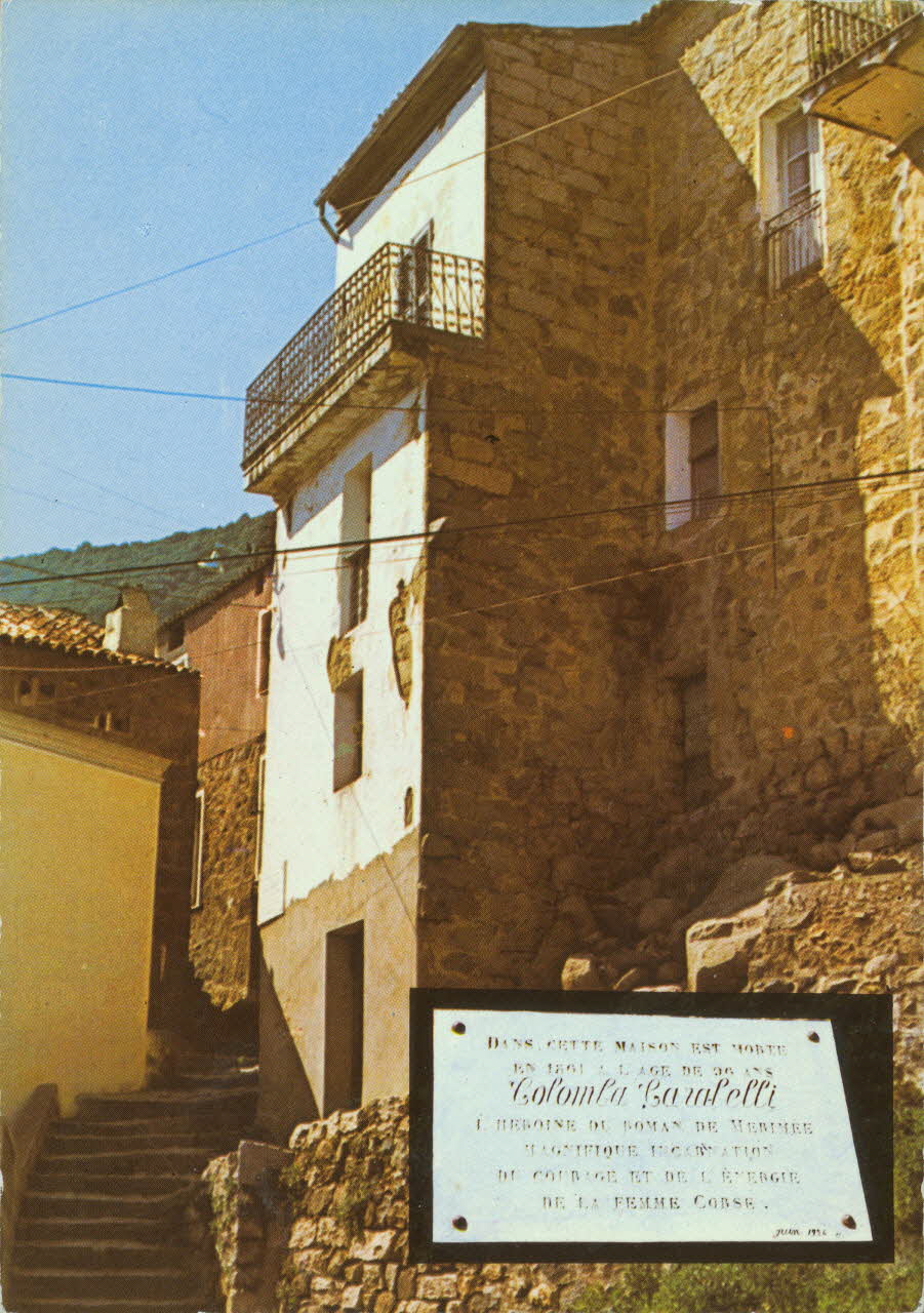 carte postale LA MAISON DE COLOMBA 1950 012251 Photo