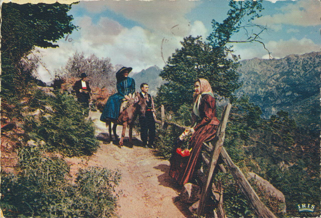 carte postale CHARMES ET COULEURS DE LA CORSE 1958 012267 Photo