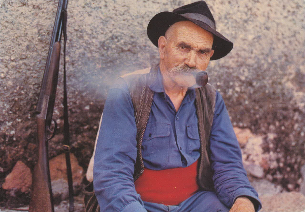 carte postale TYPE DE CHASSEUR 1950 012304 Photo
