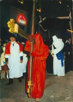 carte postale LA PROCESSION DU CATENACCIU 1950 012352  Photo