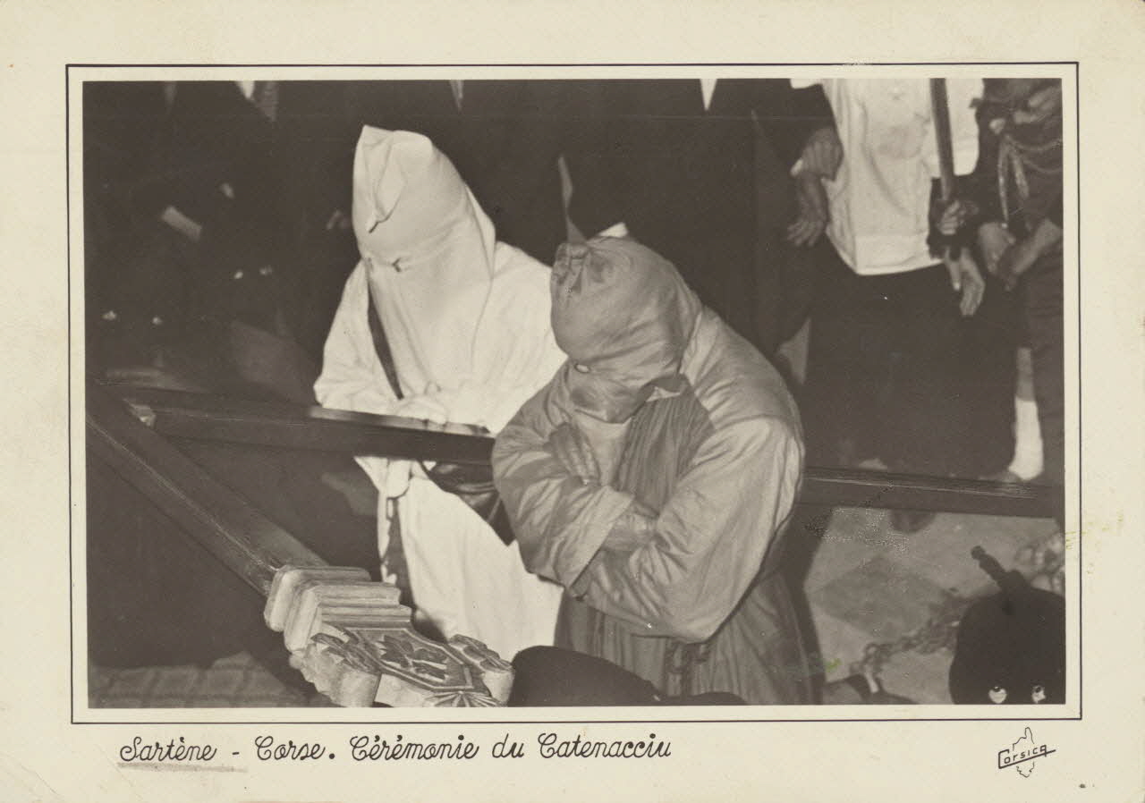 carte postale CEREMONIE DU CATENACCIU 1950 012355 Photo