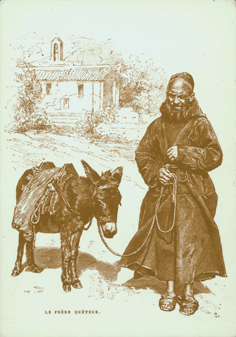 carte postale LE FRERE QUETEUR 1950 012361 Photo