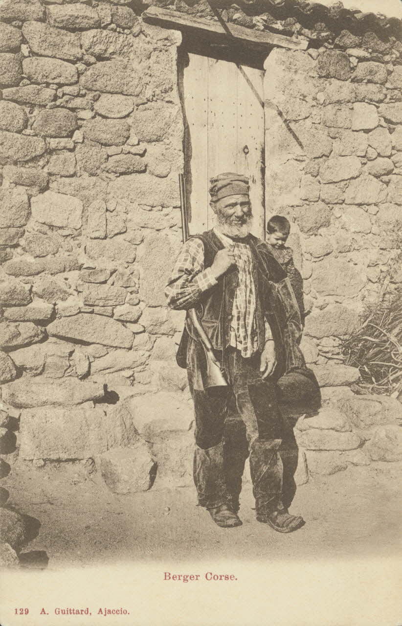 carte postale BERGER CORSE 1903 012376  Photo