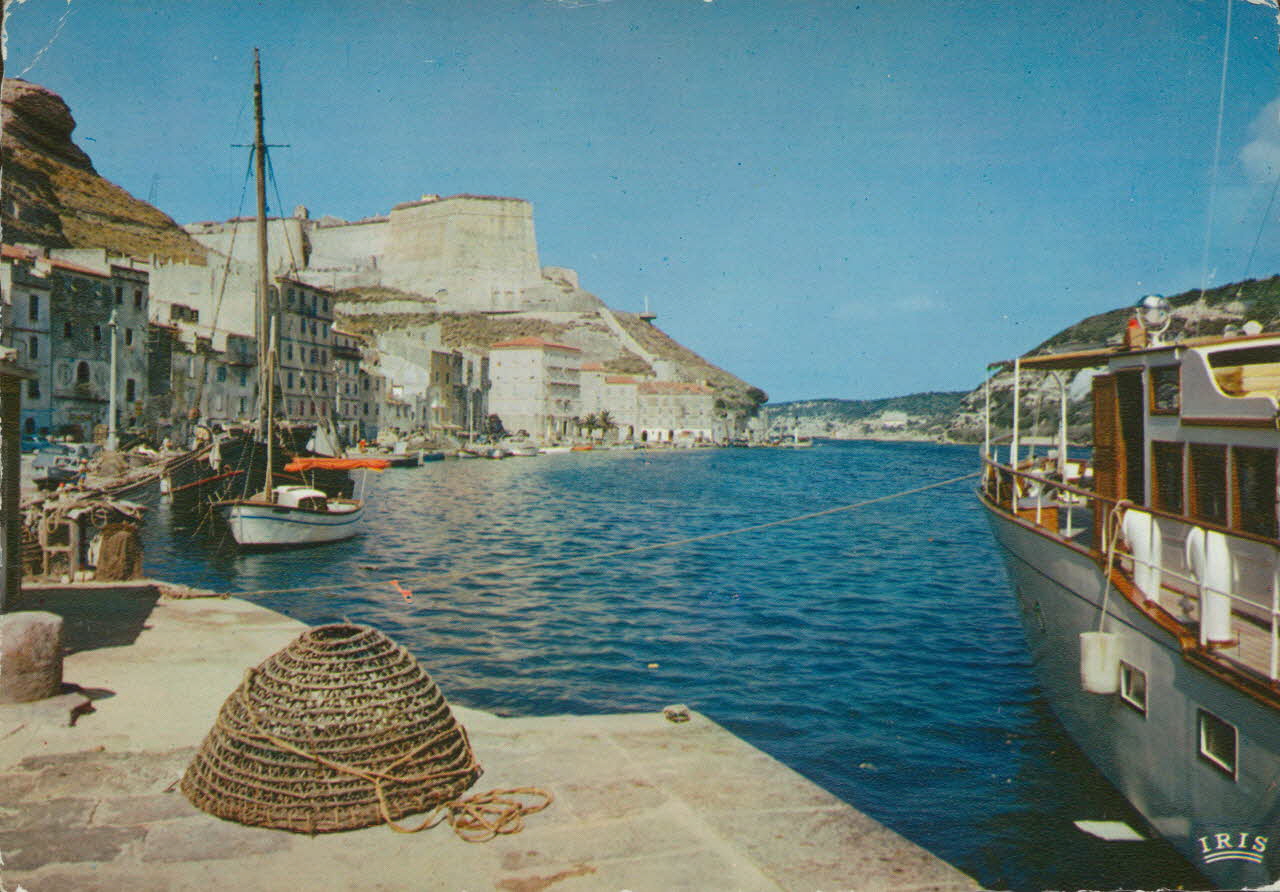 carte postale LA MARINE DE BONIFACIO 1962 012402 Photo