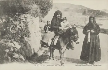 carte postale ENVIRONS D'AJACCIO 1903-1920 012619 Photo