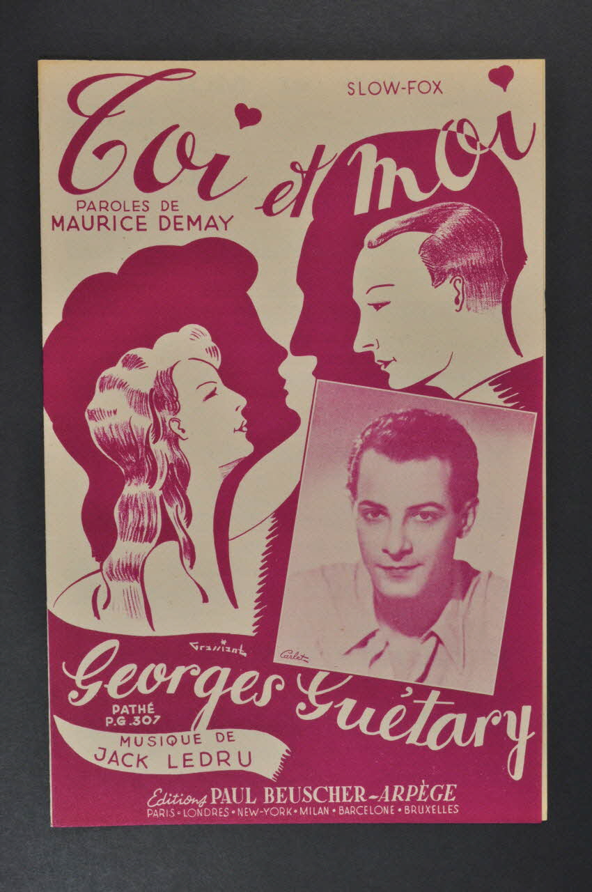 partition de musique petit format 1969.88.201 Photo Mucem