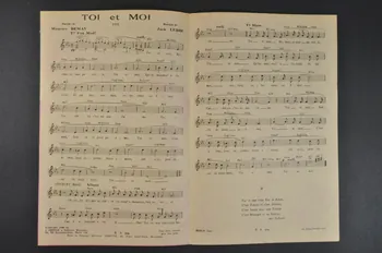 partition de musique petit format 1969.88.201  Photo Mucem