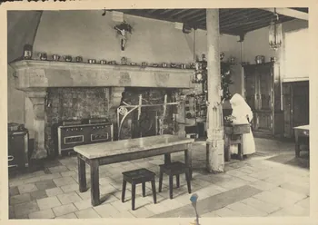 carte postale HOTEL-DIEU DE BEAUNE. ; LA CUISINE Côte-d'Or 1921-1950 012809 Photo