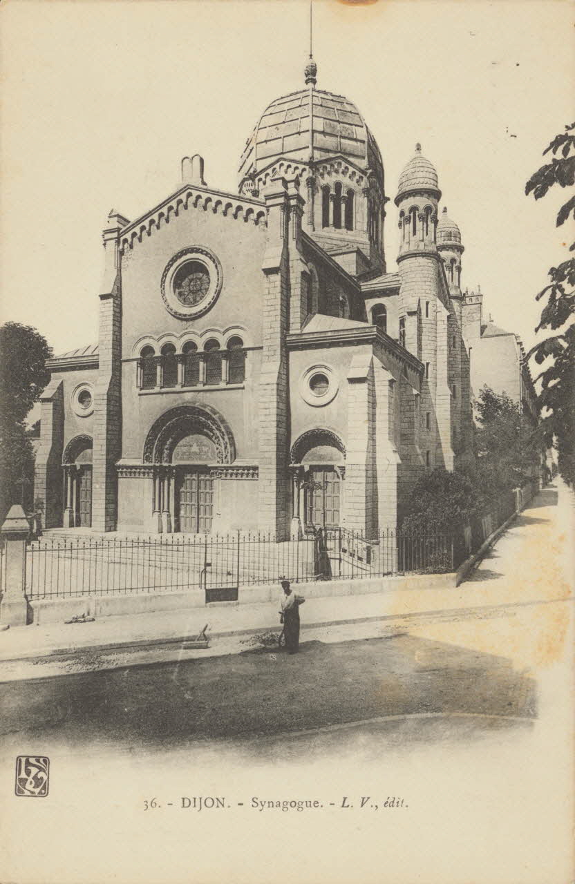 carte postale SYNAGOGUE Côte-d'Or 1910 012924 Photo