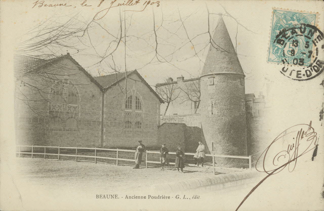 carte postale L'ANCIENNE POUDRIERE Côte-d'Or 1903 013023 Photo