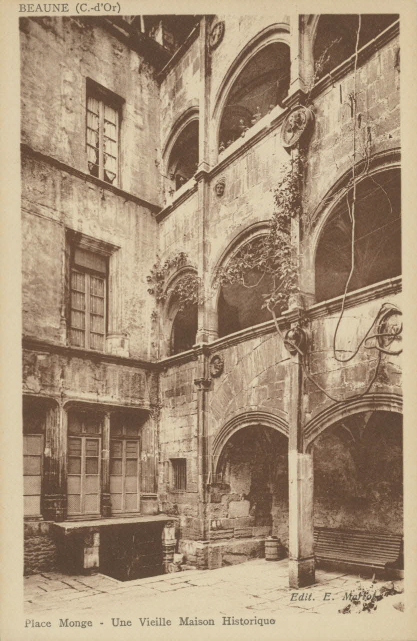 carte postale VIEILLE MAISON HISTORIQUE Côte-d'Or 1903-1920 013029 Photo