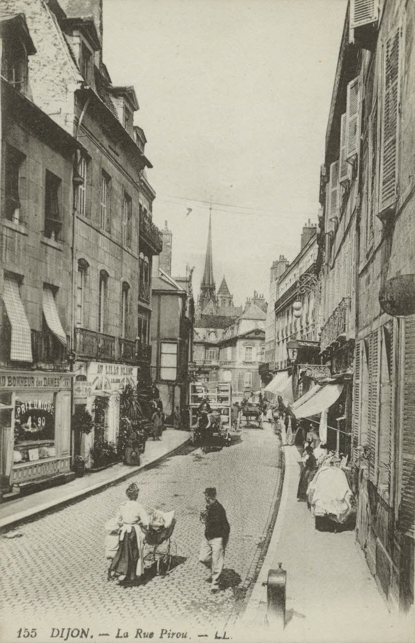 carte postale LA RUE PIROU Côte-d'Or 1903-1920 013056 Photo