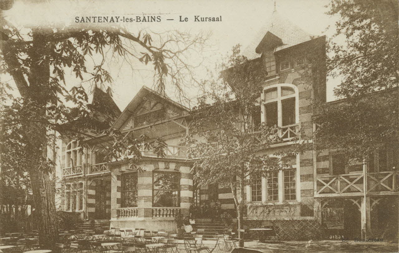 carte postale LE KURSAAL Côte-d'Or 1903-1920 013075 Photo