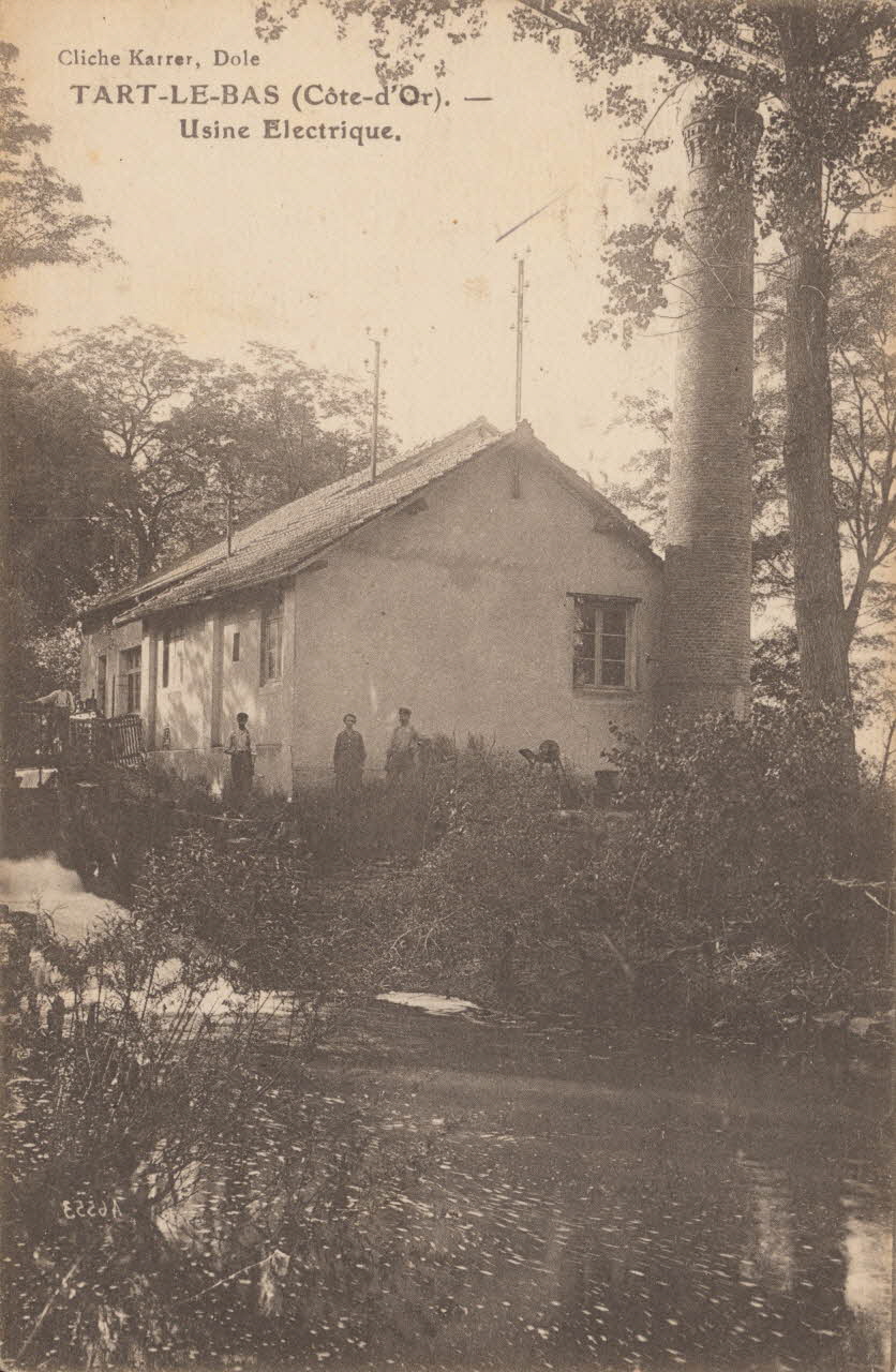 carte postale USINE ELECTRIQUE Côte-d'Or 1926 013124 Photo (c) Mucem