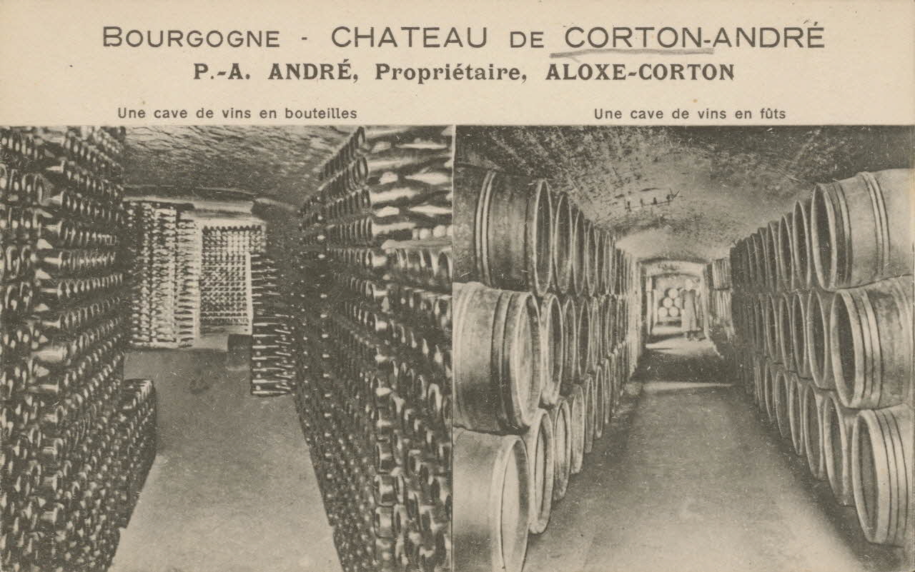 carte postale BEAUNE. VENDANGES "AUX GRAS" Côte-d'Or 1903-1920 013132 Photo