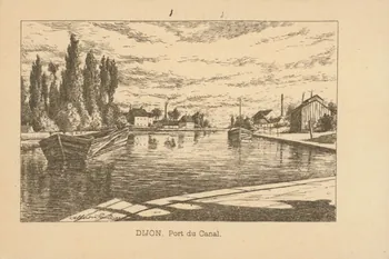 carte postale PORT DU CANAL Côte-d'Or 1903 013480  Photo