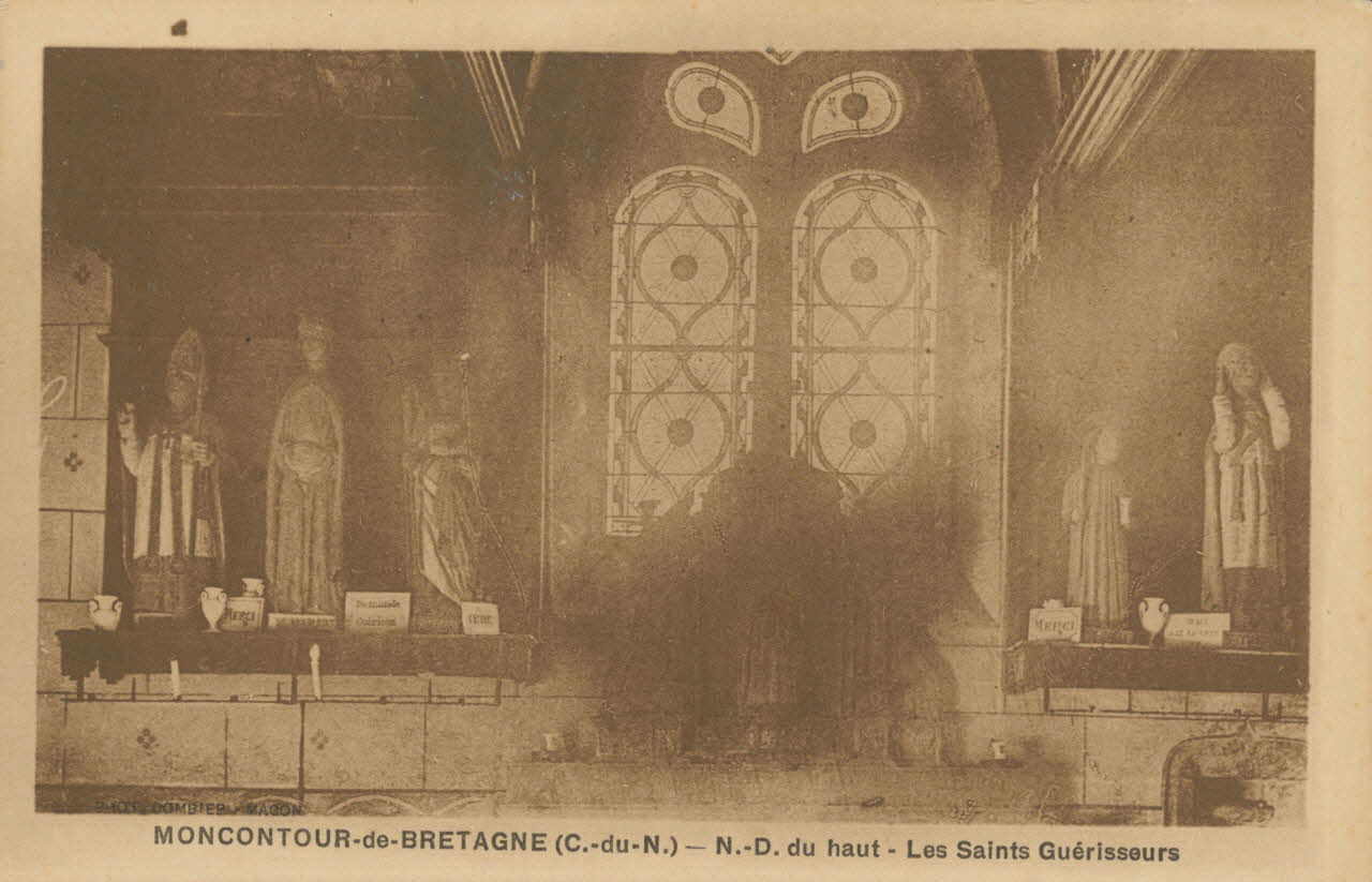 carte postale N. -D. DU HAUT ; LES SAINTS GUERISSEURS Côtes-d'Armor 1903-1920 013635 Photo
