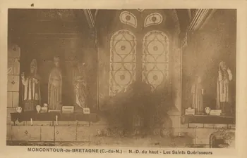carte postale N. -D. DU HAUT ; LES SAINTS GUERISSEURS Côtes-d'Armor 1903-1920 013635 Photo