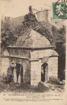 carte postale FONTAINE MIRACULEUSE Côtes-d'Armor 1926 013727  Photo