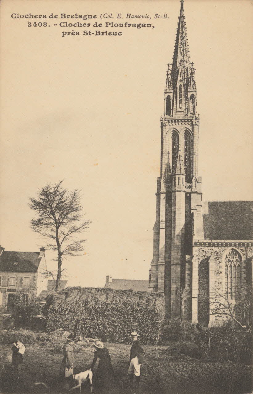 carte postale CLOCHER DE PLOUFRAGAN PRES SAINT-BRIEUC Côtes-d'Armor 1912 013739  Photo