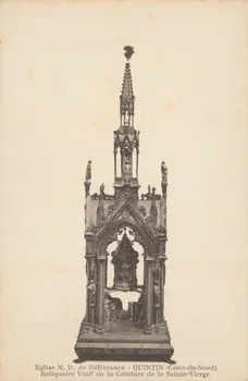carte postale ND DELIVRANCE. RELIQUAIRE CEINTURE  STE VIERGE Côtes-d'Armor 1903-1920 013755 Photo