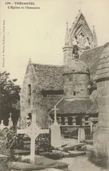 carte postale L'EGLISE ET L'OSSUAIRE Côtes-d'Armor 1903 013812 Photo
