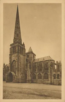 carte postale LA CATHEDRALE (XVe SIECLE) Côtes-d'Armor 1921-1950 013824 Photo